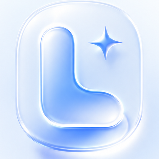 Looming blue logo